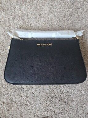 Michael Kors Black Medium Pouchette